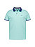 Polo-Shirt, Baumwoll-Piqué, türkis - türkis