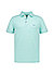 Polo-Shirt, Baumwoll-Piqué, türkis - türkis