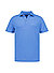 Polo-Shirt, Baumwoll-Piqué, blau - blau