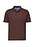 Polo-Shirt Pete, Pima Baumwoll-Piqué, dunkelbraun - dunkelbraun