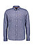 Hemd, Leinen-Stretch, Button-Down, Brusttasche, navy - navy