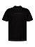 T-Shirt, Regular Fit, Baumwolle, schwarz - black