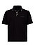 Polo-Shirt, Regular-Fit, Jersey Baumwoll-Stretch, schwarz - schwarz