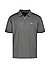 Zip-Polo, Jersey, dunkelgrün - dunkelgrün