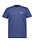 T-Shirt, Baumwoll-Jersey, navy meliert - navy