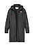 Regenmantel, PU wasserresistent, schwarz - schwarz