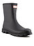 Regenstiefel short Downpour, Gummi, black - schwarz