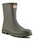 Regenstiefel short Downpour, Gummi, darkolive - darkolive