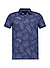 Polo-Shirt, Baumwoll-Pique, navy floral - navy