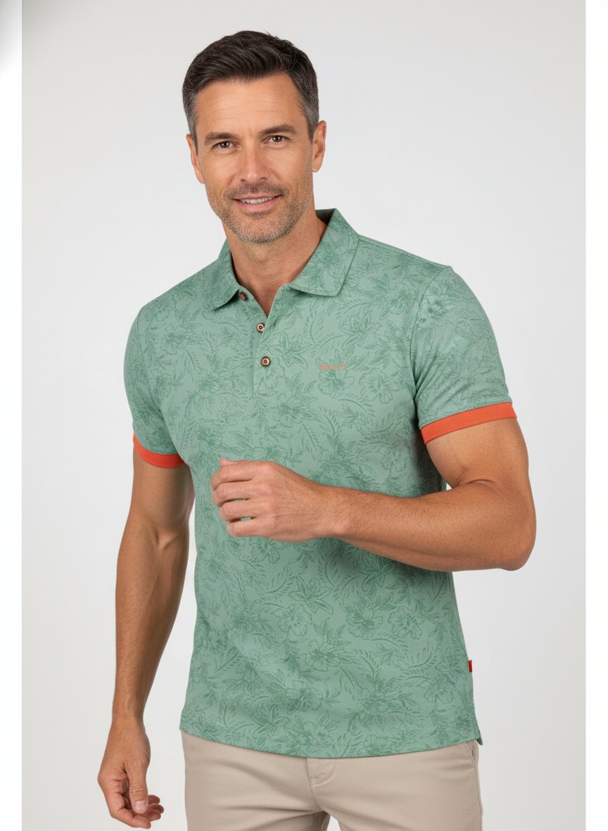 N.Z.A. Polo-Shirt 26DN110/1786 Image 1