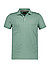 Polo-Shirt, Baumwoll-Jersey, Jacquard, grün - grün