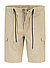 Shorts, Regular Fit, Baumwolle-Leinen, sand - sand
