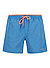 Badeshorts, Water Re-Active Magic Print, blau - blau