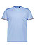 T-Shirt, Jersey, blau - blau