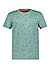 T-Shirt, Jersey, grün floral - grün