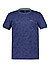 T-Shirt, Jersey, navy floral - navy