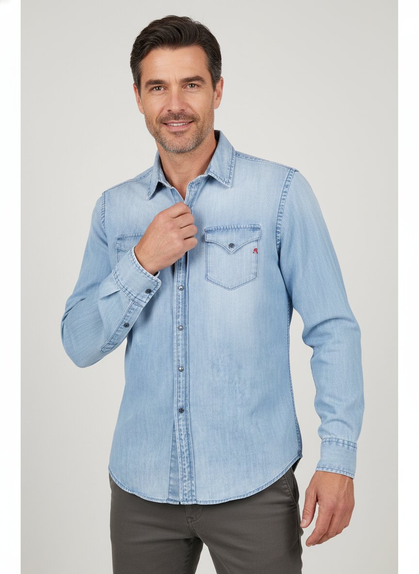 Replay Jeanshemd M4860T.000.26C 12B/010