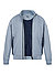 Blouson MDARK, Mikrofaser wasserabweisend, graublau - grau