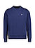 Sweatshirt, Baumwolle, navy - navy