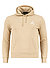 Hoodie, Baumwolle, khaki - khaki