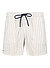 Badeshorts, Nylon, beige gestreift - beige