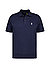 Polo-Shirt, Strick, navy - navy