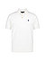 Polo-Shirt, Strick, weiß - ecru