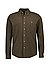 Hemd, Piqué, Button-Down, braungrün - braungrün
