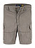 Cargoshorts, Relaxed Fit, Baumwolle, dunkelgreige - dunkelgreige