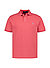 Polo-Shirt, Slim Fit, Baumwoll-Piqué, koralle - koralle