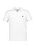 Polo-Shirt, Custom Slim Fit, Piqué-Stretch, weiß - weiß
