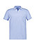 Polo-Shirt, Custom Slim Fit, Piqué-Stretch, hellblau - hellblau