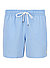 Badeshorts, Mikrofaser-Stretch, hellblau - blau