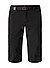 Dreiviertel-Funktionshose Jennisei, Mikrofaser, schwarz - black