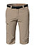Dreiviertel-Funktionshose Jennisei, Mikrofaser, beige - koriander