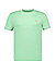 T-Shirt, Custom Slim Fit, Baumwolle, lime - lime