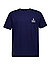 T-Shirt, Classic Fit, Baumwolle, navy - navy