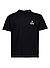 T-Shirt, Classic Fit, Baumwolle, schwarz - schwarz