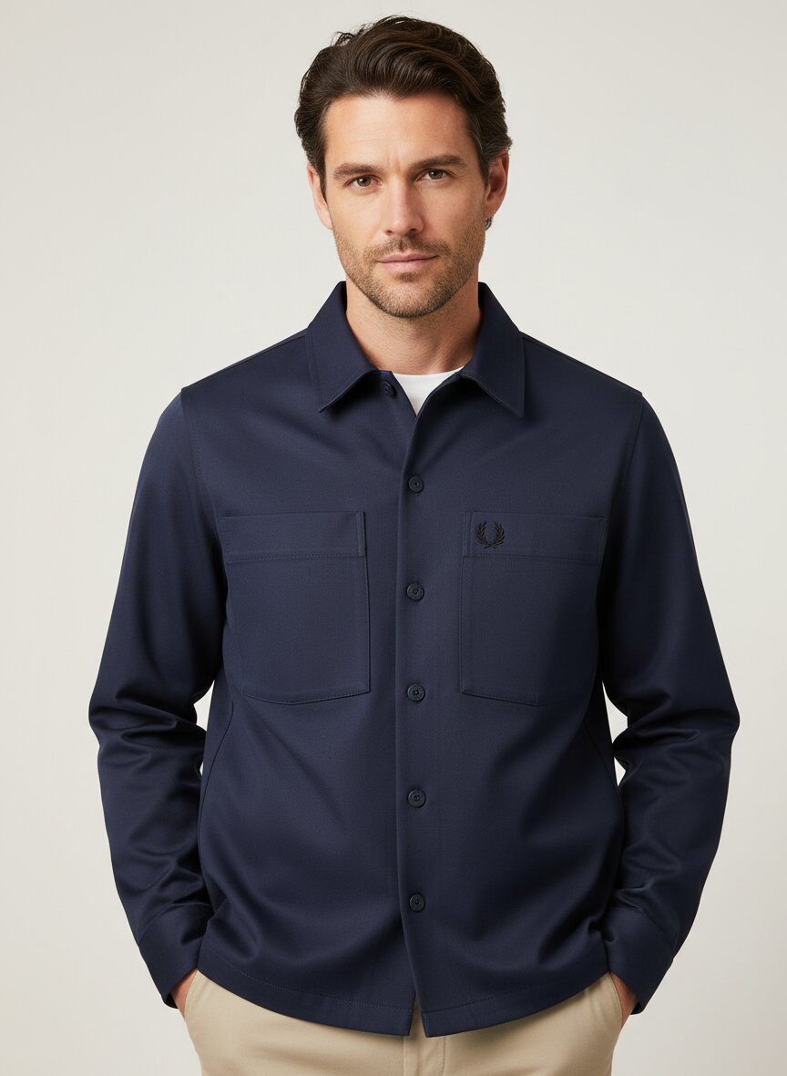 Fred Perry Overshirt M2400/738 Image 1