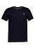 T-Shirt, Baumwolle, navy - navy-grün
