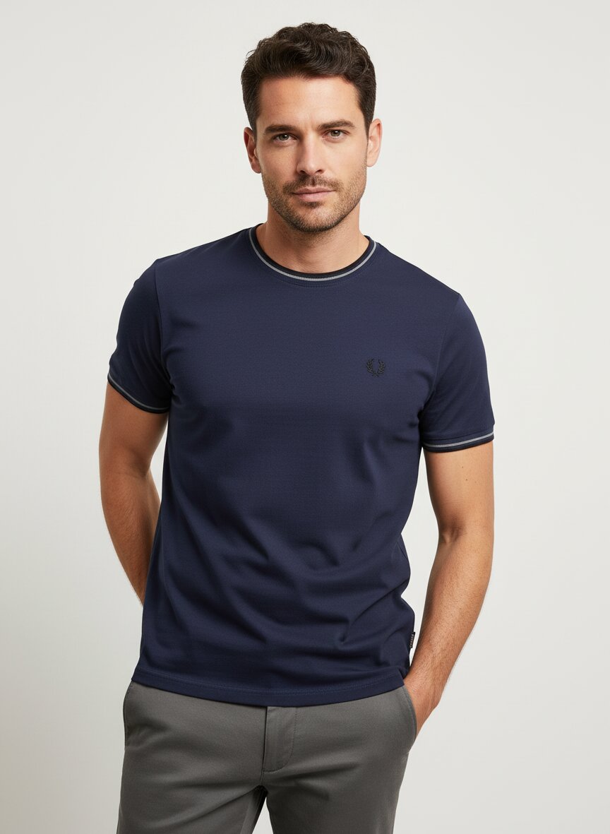 Fred Perry T-Shirt M1588V/01B Image 1
