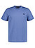 T-Shirt, Baumwolle, blau - blau-dunkelblau