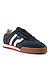 Sneaker Baylle, Leder-Textil, navy - navy