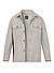 Overshirt Carper, Mikrofaser, grau - grau