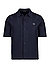 Kurzarmhemd, Strick, navy - navy