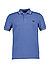 Polo-Shirt, Baumwoll-Piqué, hellblau - hellblau-weiß-navy