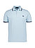 Polo-Shirt, Baumwoll-Piqué, himmelblau - himmelblau-navy
