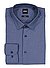 Hemd, Slim Fit, Baumwoll-Stretch, blau meliert - blau