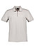 Zip-Polo Passerzip, Baumwoll-Piqué, greige - greige