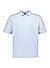 Polo-Shirt, Strick, hellblau - hellblau
